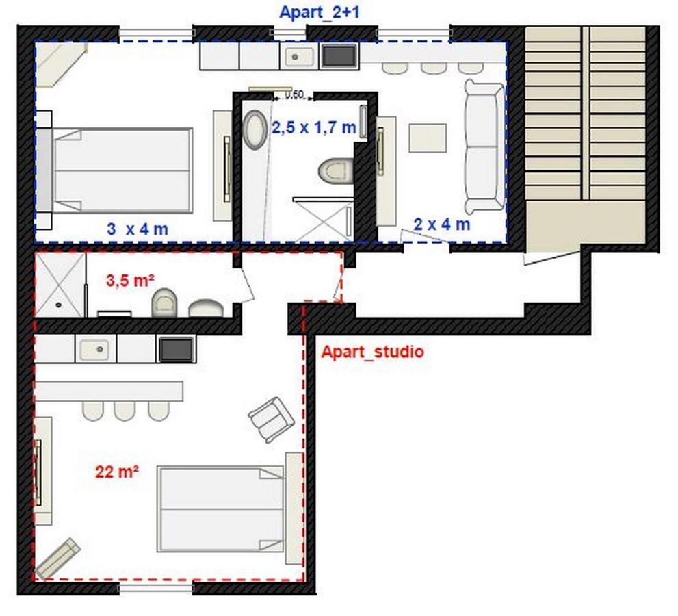 Apartamenty Orkana 别尔斯克-比亚拉 外观 照片